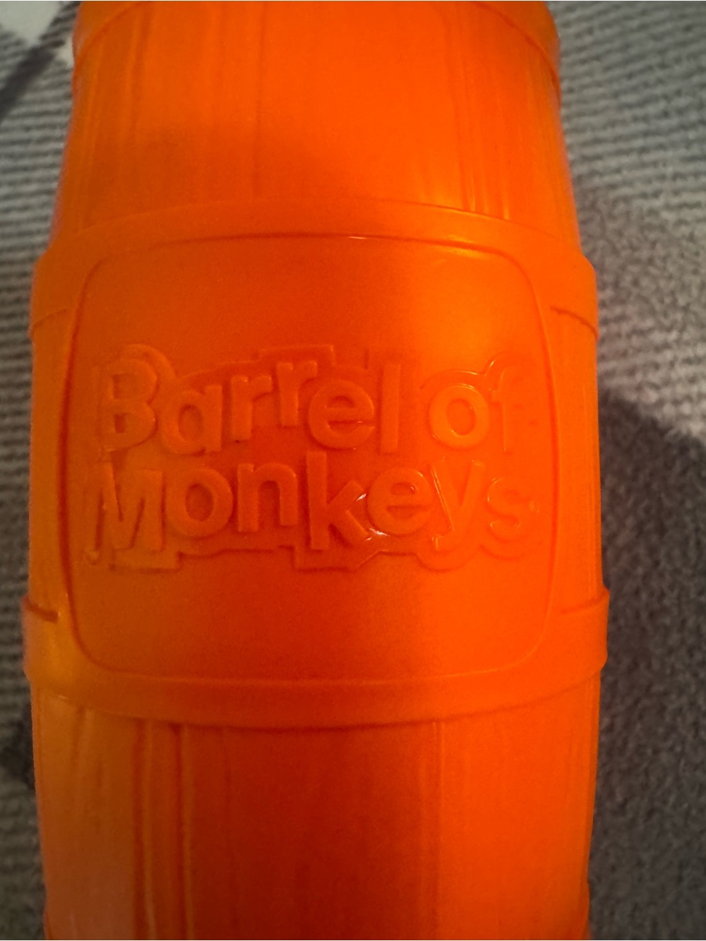 5/$20–Hasbro Orange Barrel of Monkeys